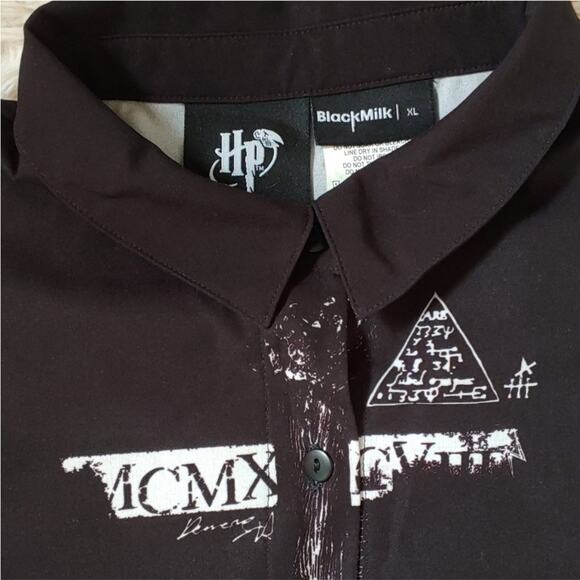 NEW Blackmilk Harry Potter Longline Oversized Gothic Tunic Vest Shirt Top … NWOT - Picture 9 of 10
